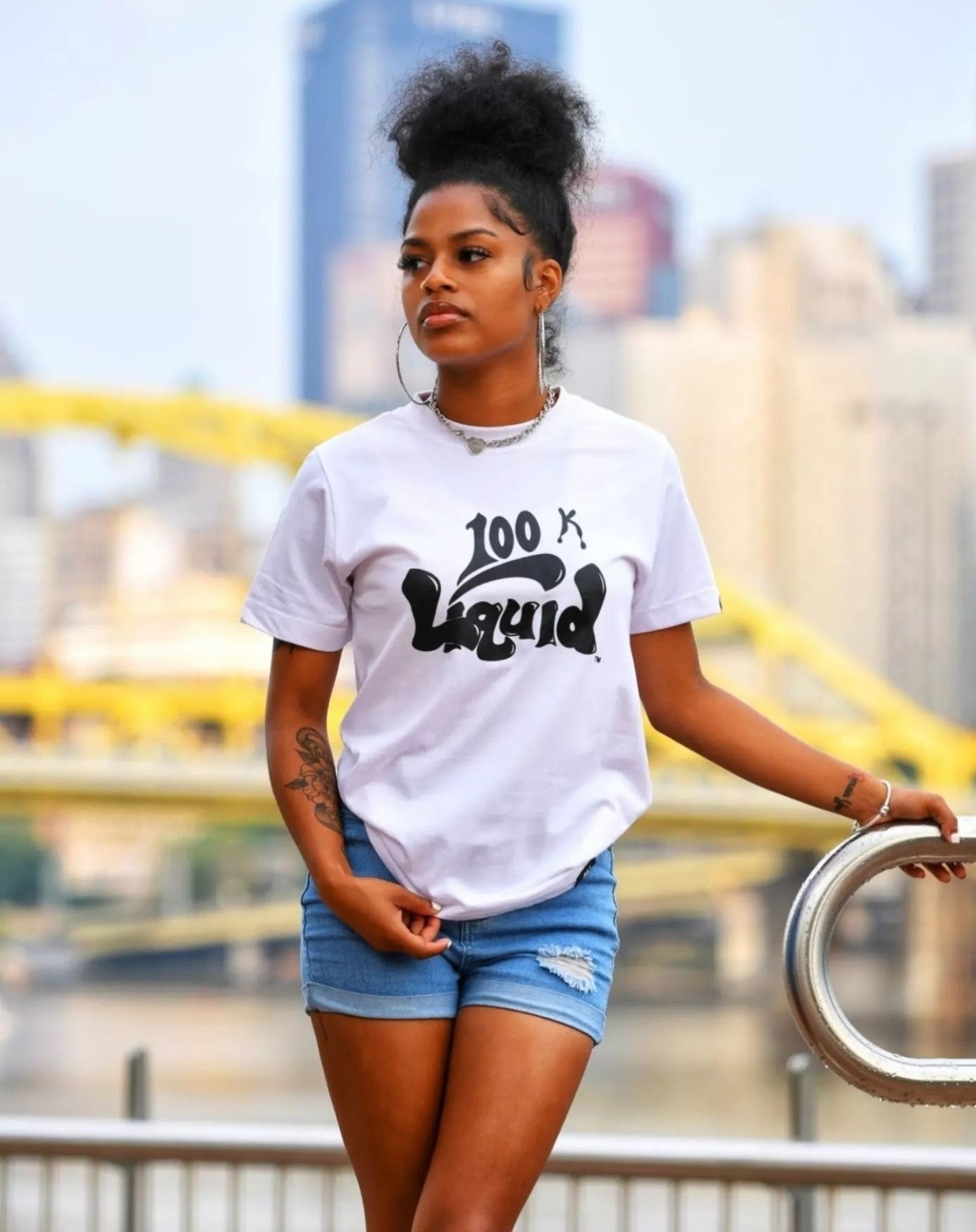 100K Liquid Tee