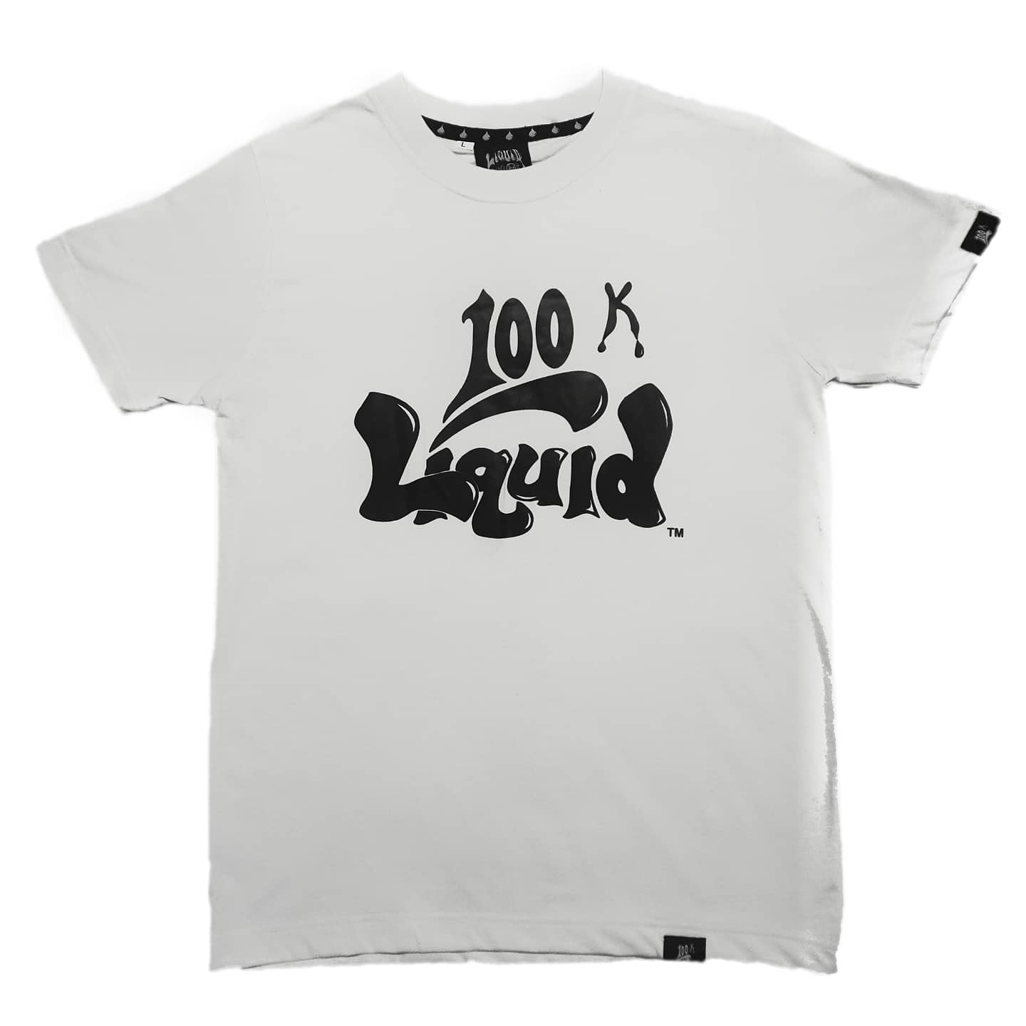 100K Liquid Tee (White)