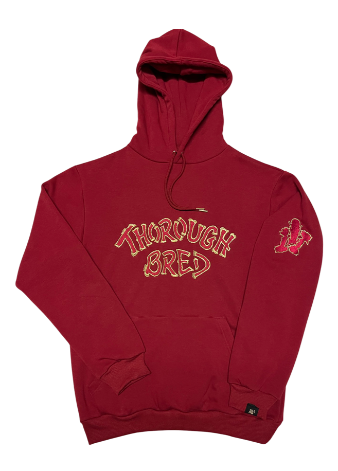 Thoroughbred 100K Class Hoodie (Red)