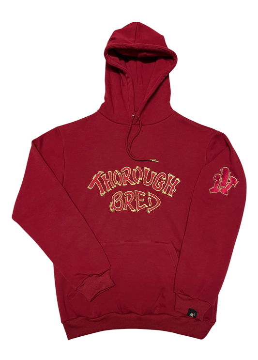 Thoroughbred 100K Class Hoodie (Red)